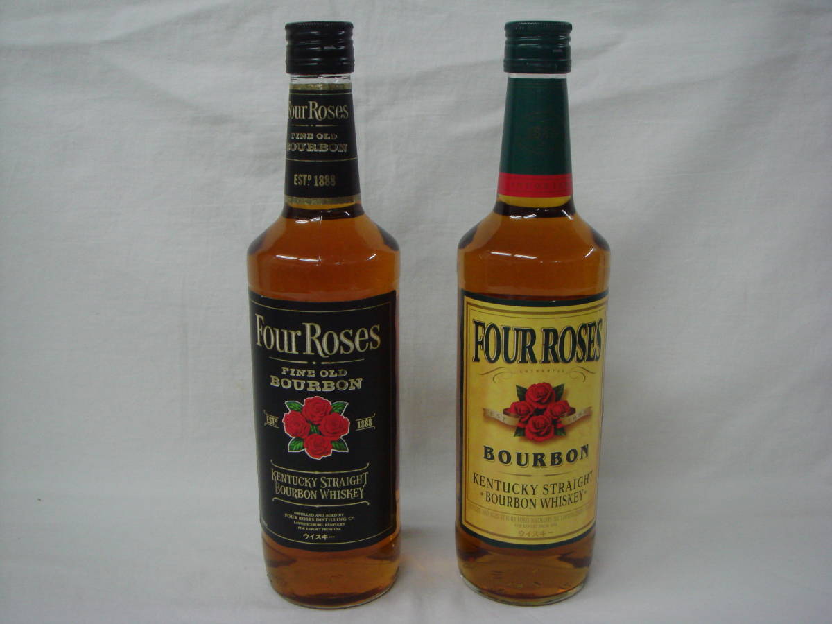 通販 公式サイト 未開栓 2本セット Four Roses フォアローゼス