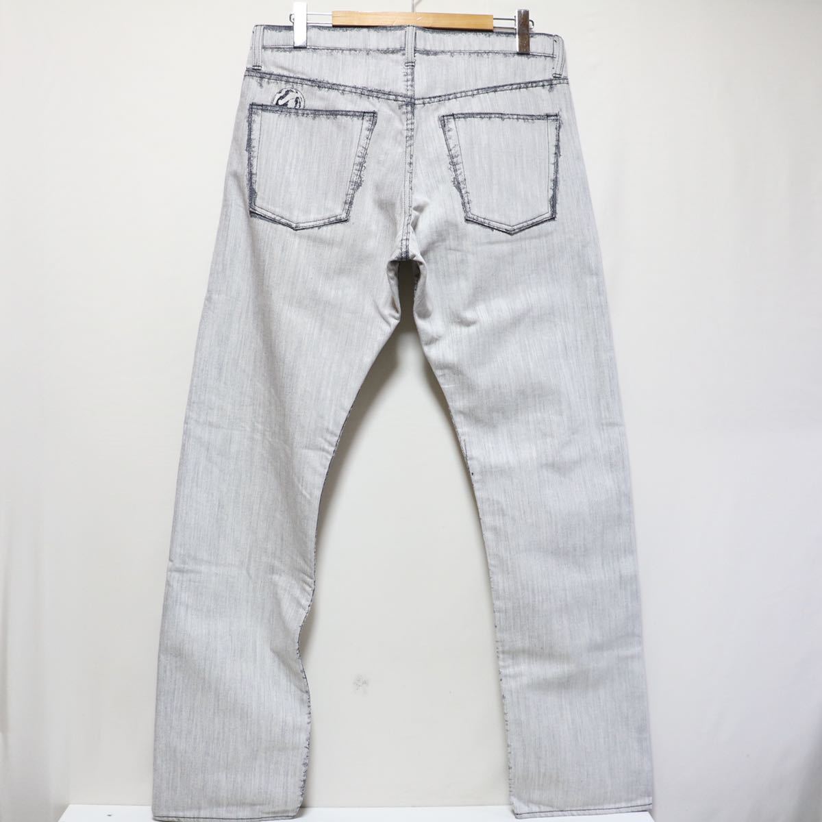 希少】a poc/issey miyake/cotton/galaxy/特殊加工/ストレート/デニム  