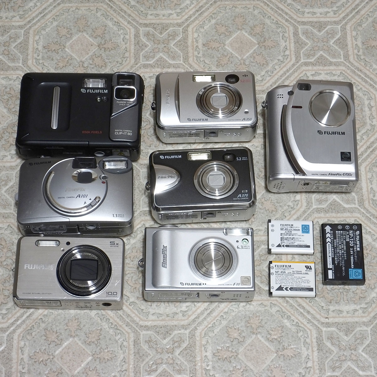 【FUJIFILM 富士フイルム FinePix】4700Z / A101 / A350 / A370 / F10 / J250 / CLIP-IT 80_1