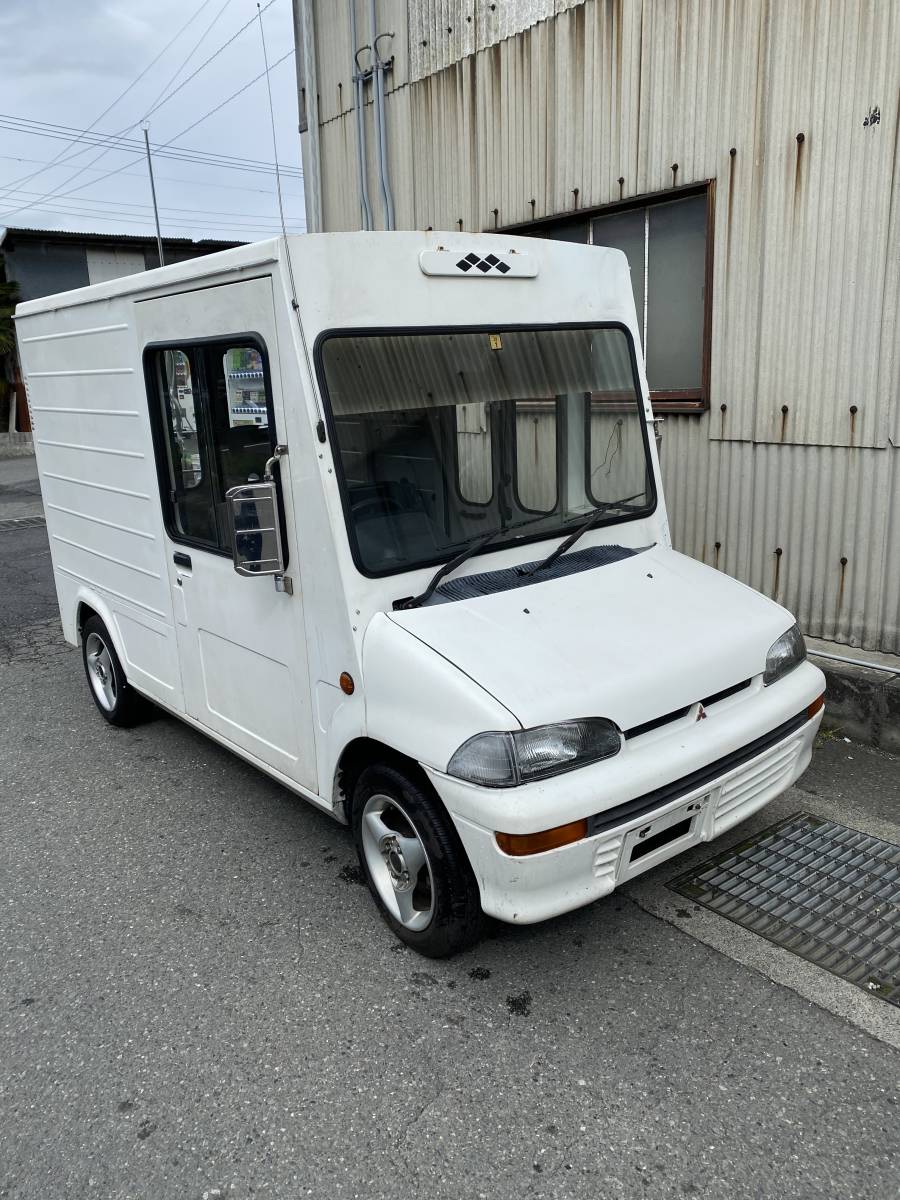 売り切り 平成4年 三菱 ミニカ ウォークスルーバン H22W オートマ エアコン付き
