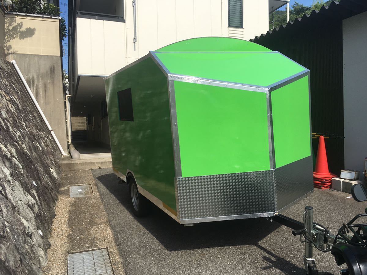 MAXトレーラー500kg積み REVOステンレス レンタカー始めまし | ADEL 