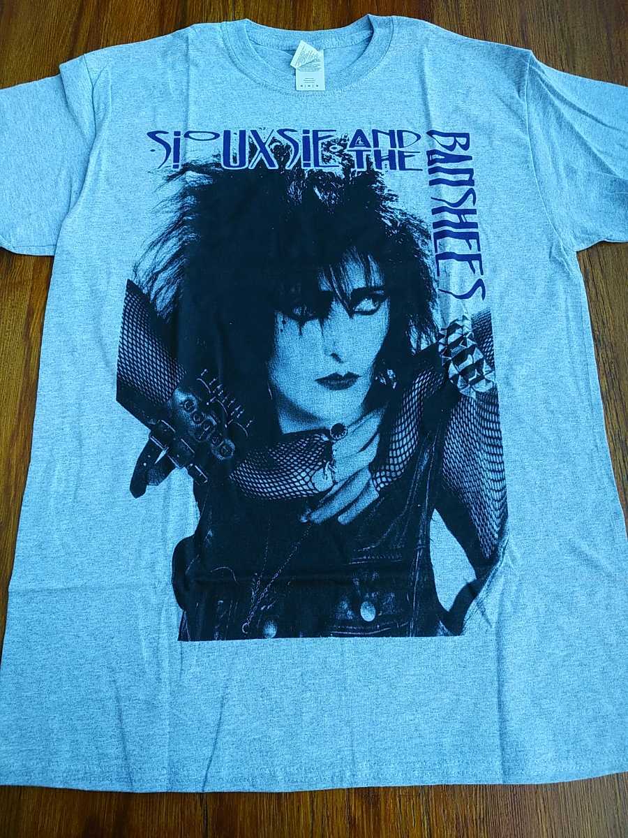 【定番人気，定番】 Siouxsie And The Banshees Tシャツ グレーM スージー アンド ザ バンシーズ / joy division new order the smith clash pop group(Tシャツ)｜売買されたオークション情報、yahooの商品情報をアーカイブ公開 - オーク Tシャツ