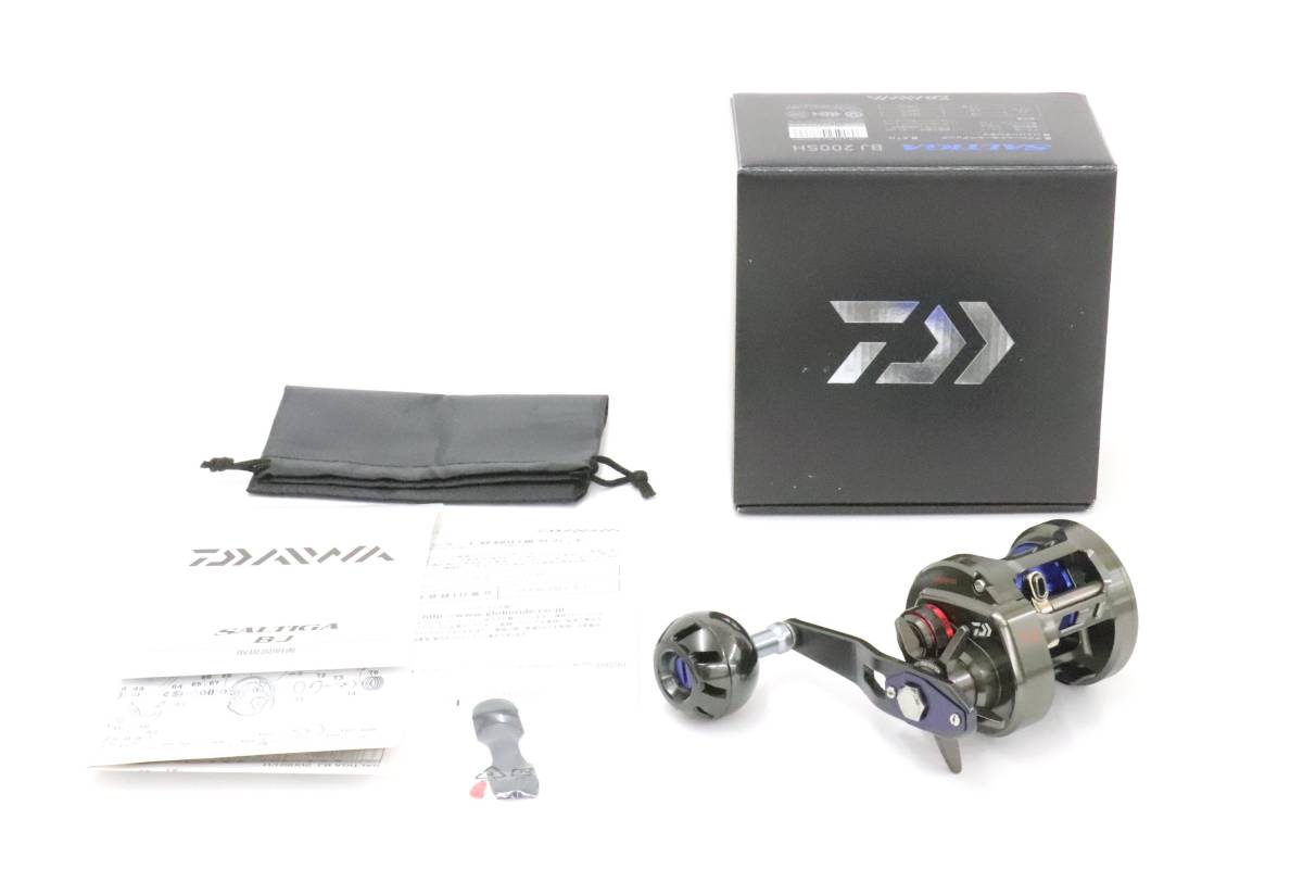 ダイワ ソルティガ BJ 200SH 右ハンドル 【美品】 ソルティガ ダイワ ソルティガ BJ 200SH 右ハンドル 【美品】 ソルティガ