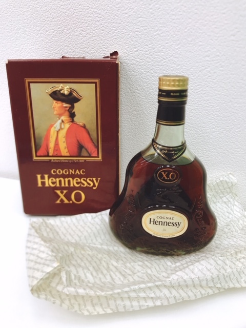 Hennessy(ヘネシー)XO クリアボトル 金キャップ 40度 1000ml ☆6461