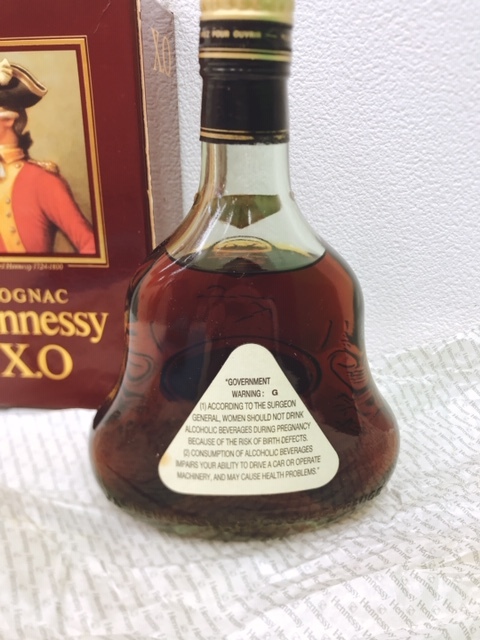 Hennessy(ヘネシー)XO クリアボトル 金キャップ 40度 1000ml ☆6461