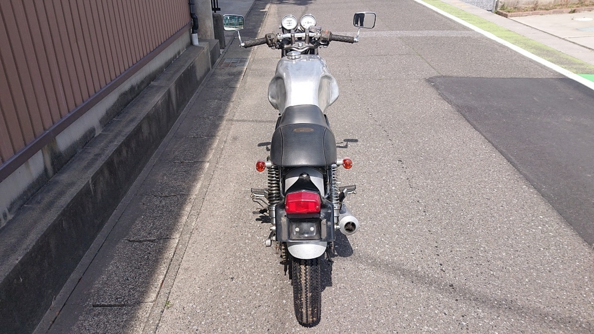 HONDA GB250 クラブマン カフェレーサー アルミタンク 動画有 SR 