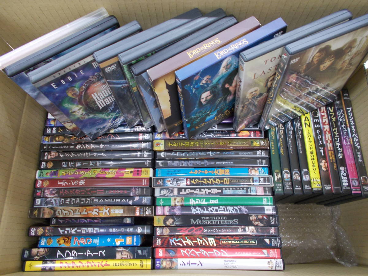 洋画 DVD まとめ売り 邦画 Blu-ray ジャンク品 200枚以上 映画 