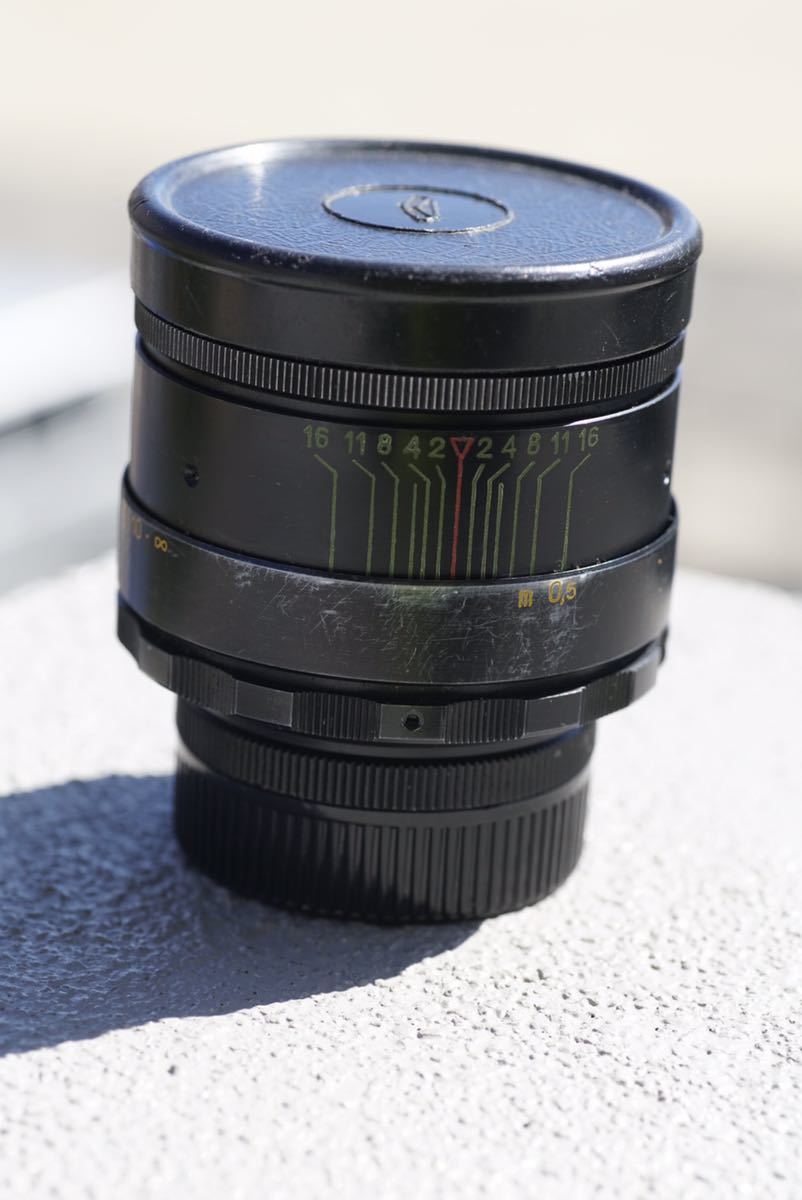 美品 Helios-44-2 58mm f2 ヘリオス ぐるぐるボケ オールドレンズ 単