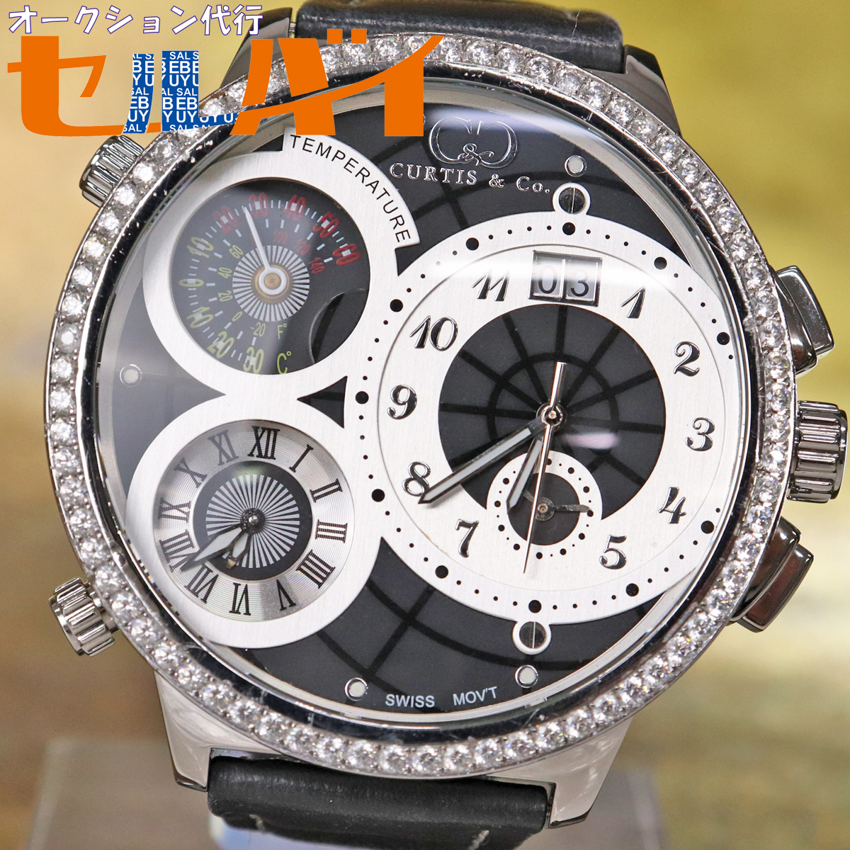カーティスビッグタイムワールド 57mm4タイムゾーン ｜ GLINT 