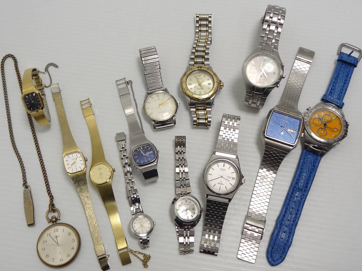 D2a壱■ 【ジャンク】 SEIKO セイコー 時計まとめ 13点 内1点シチズン 2026年最新Yahoo!オークション Yahoo!オークション -「時計 自動巻き ジャンクの中古品 ジャンク（ブランドセイコー）（腕時計）の通販