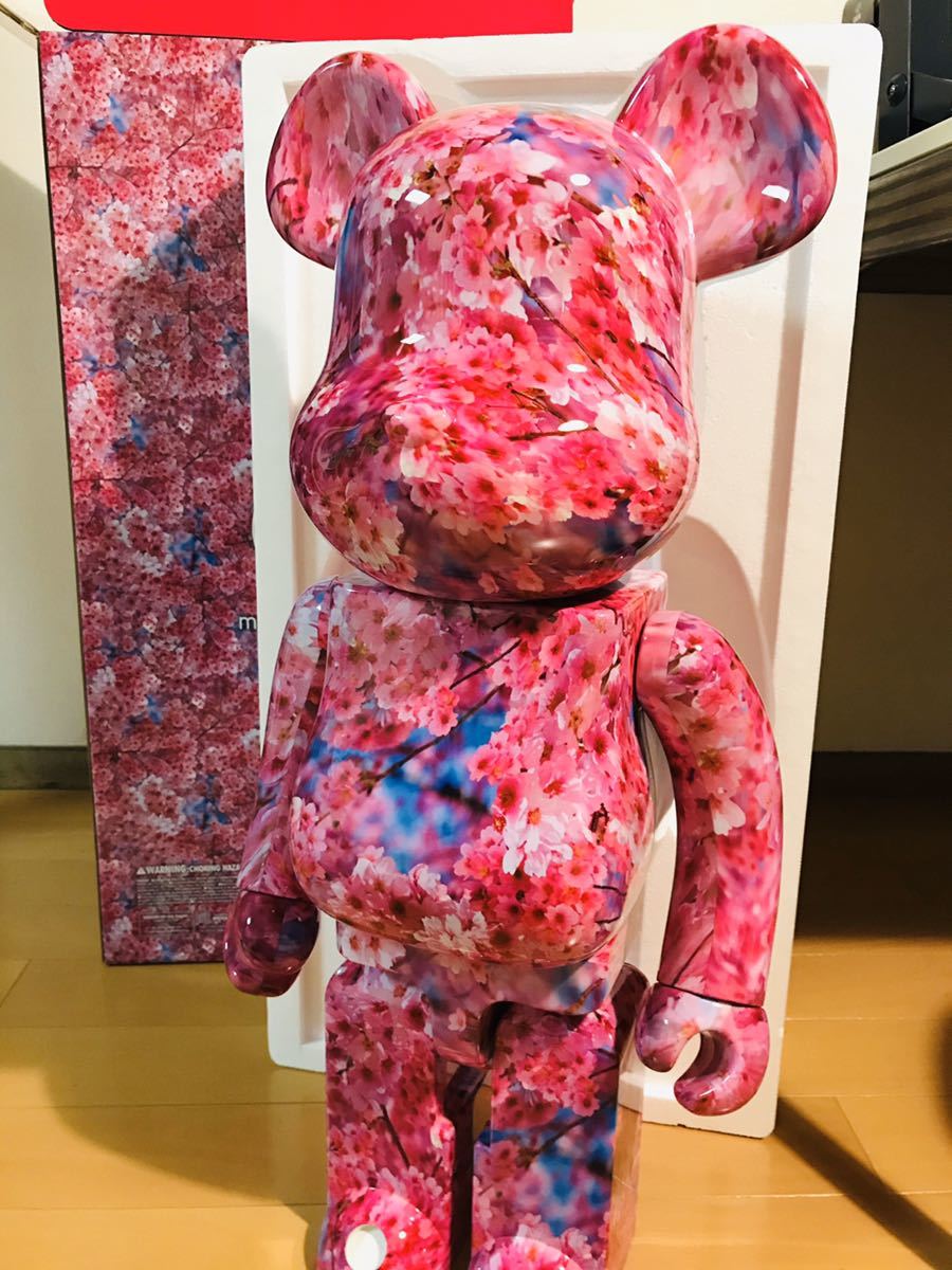 BE@RBRICK ベアブリック 蜷川実花 MIKA NINAGAWA 夜桜 100%&400% mika