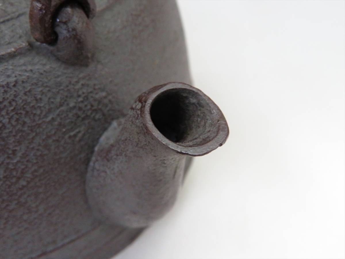 赤字超特価，お買い得】 佐藤清光 万代屋 鉄瓶 銅蓋 共箱 湯沸 茶器