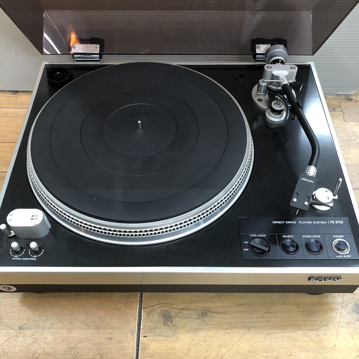 動作品 SONY ソニー PS-3700 ダイレクトドライブ レコードプレーヤー