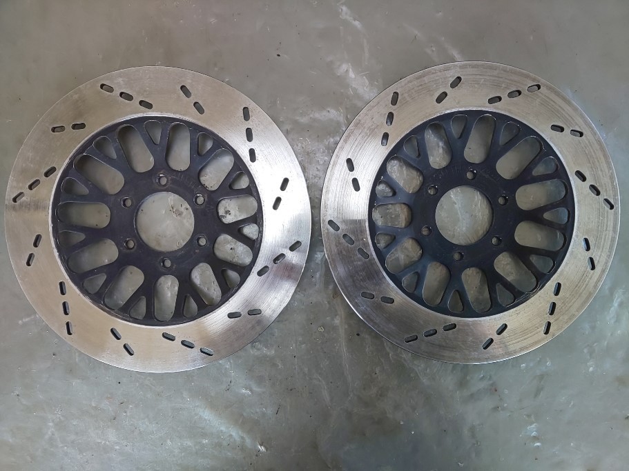 美品！ スズキ純正 フロントディスクローター 2枚 GSX750S GSX1100S