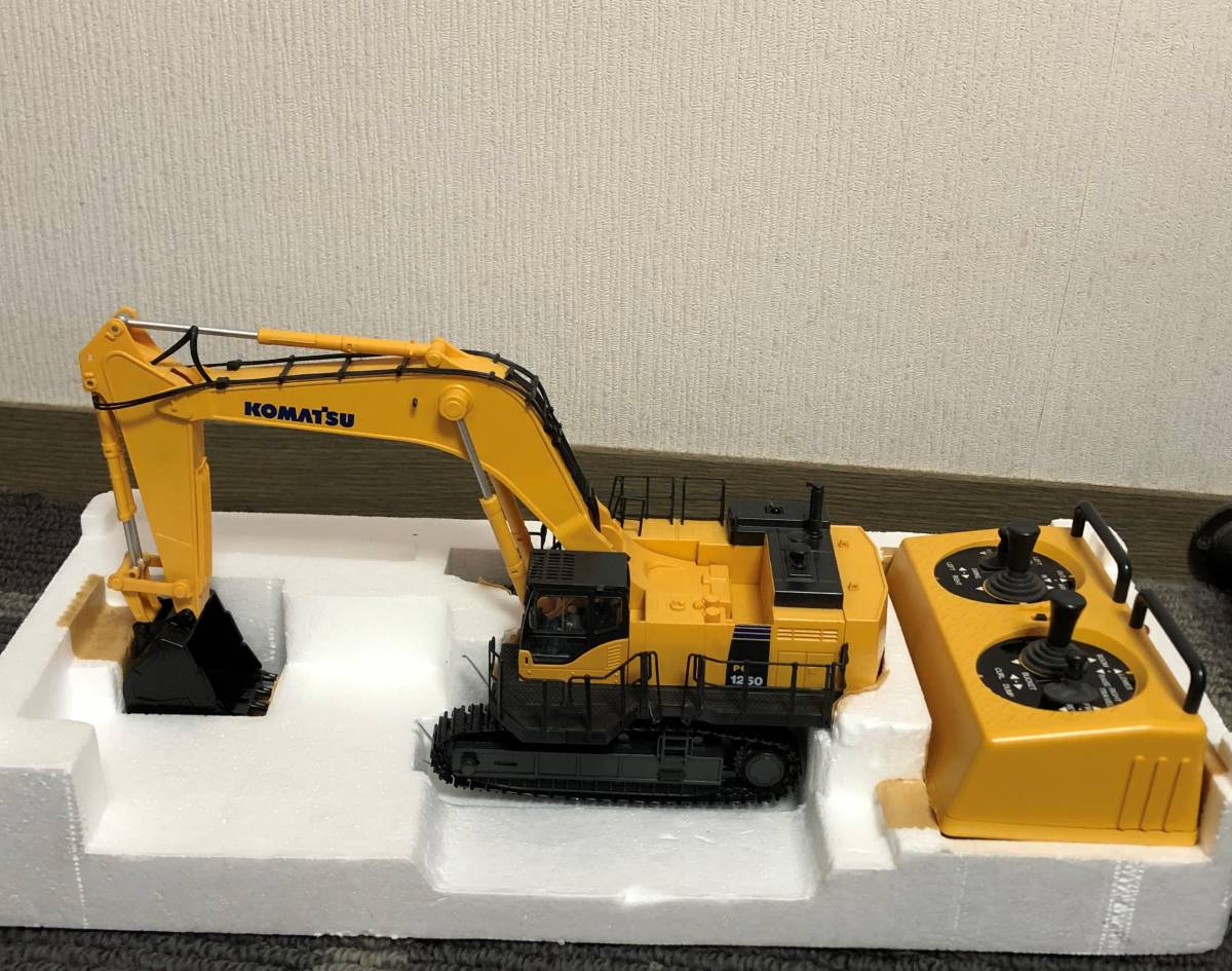京商 1/50 IRC 建設機械完成モデル コマツ 油圧ショベル PC1250-8 ハイ