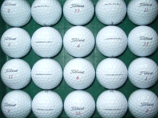 得価，新品 ８ 極上ロスト 最新 タイトリスト PRO V1X ホワイト 20個(20個～)｜売買されたオークション情報、yahooの商品情報をアーカイブ公開 - オークファン ボール