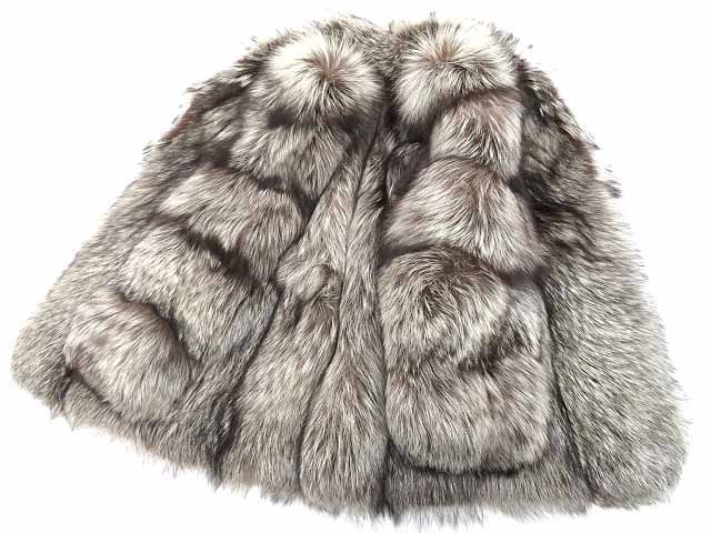 毛並み ROYAL SAGA FOX ロイヤルサガフォックス 裏地花柄刺繍入り 本