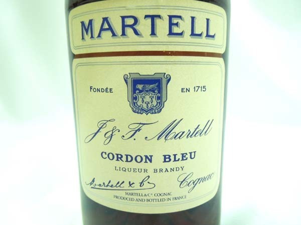 ブランデー マーテル MARTELL CORDON BLEU コニャック 700ml 40度 古酒