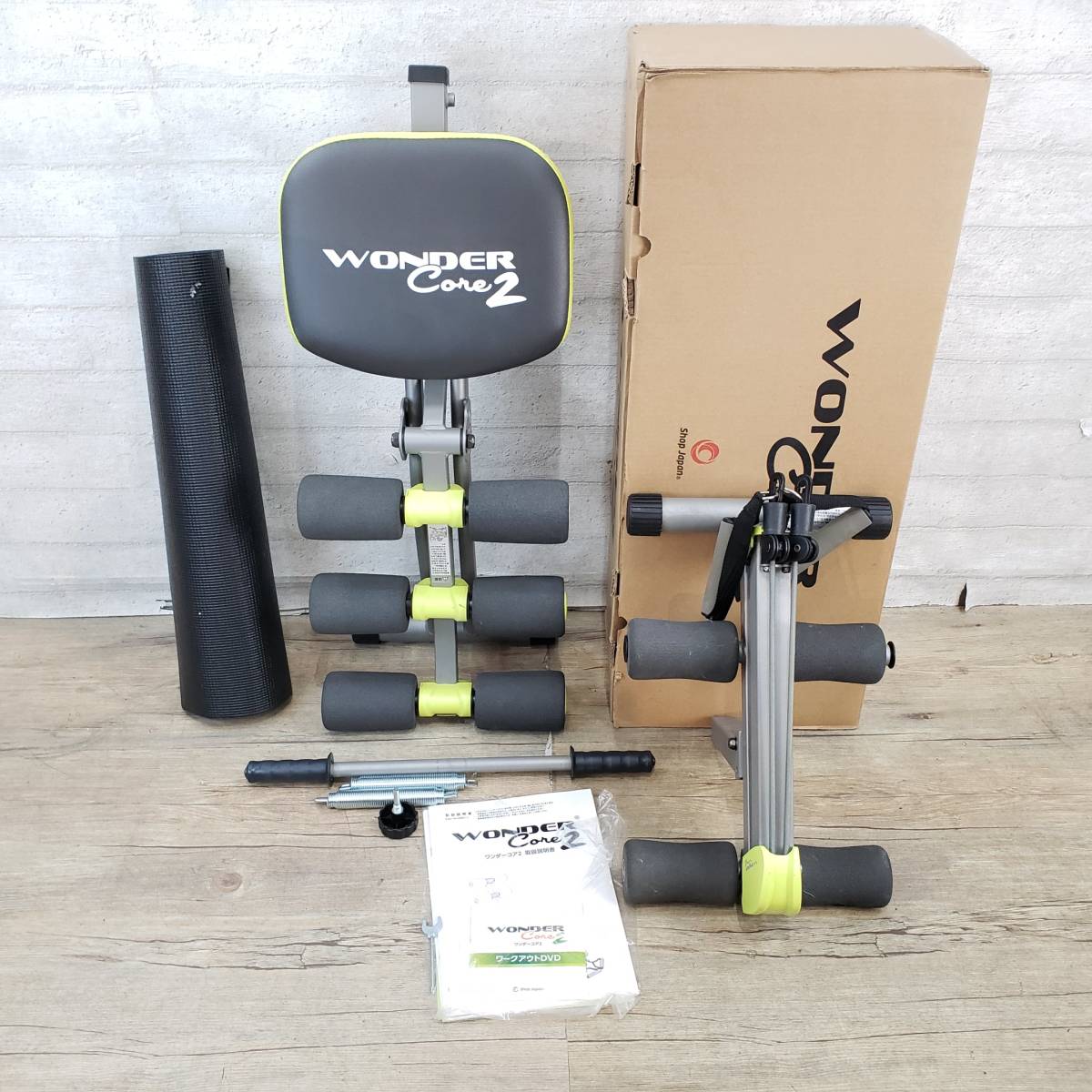 ショップジャパン WONDER Core2 FN004510 エクササイズ 腹筋 トレーニング器具 ワンダーコア2 北NS3(その他)｜売買されたオークション情報、yahooの商品情報をアーカイブ公開 - オークファン その他