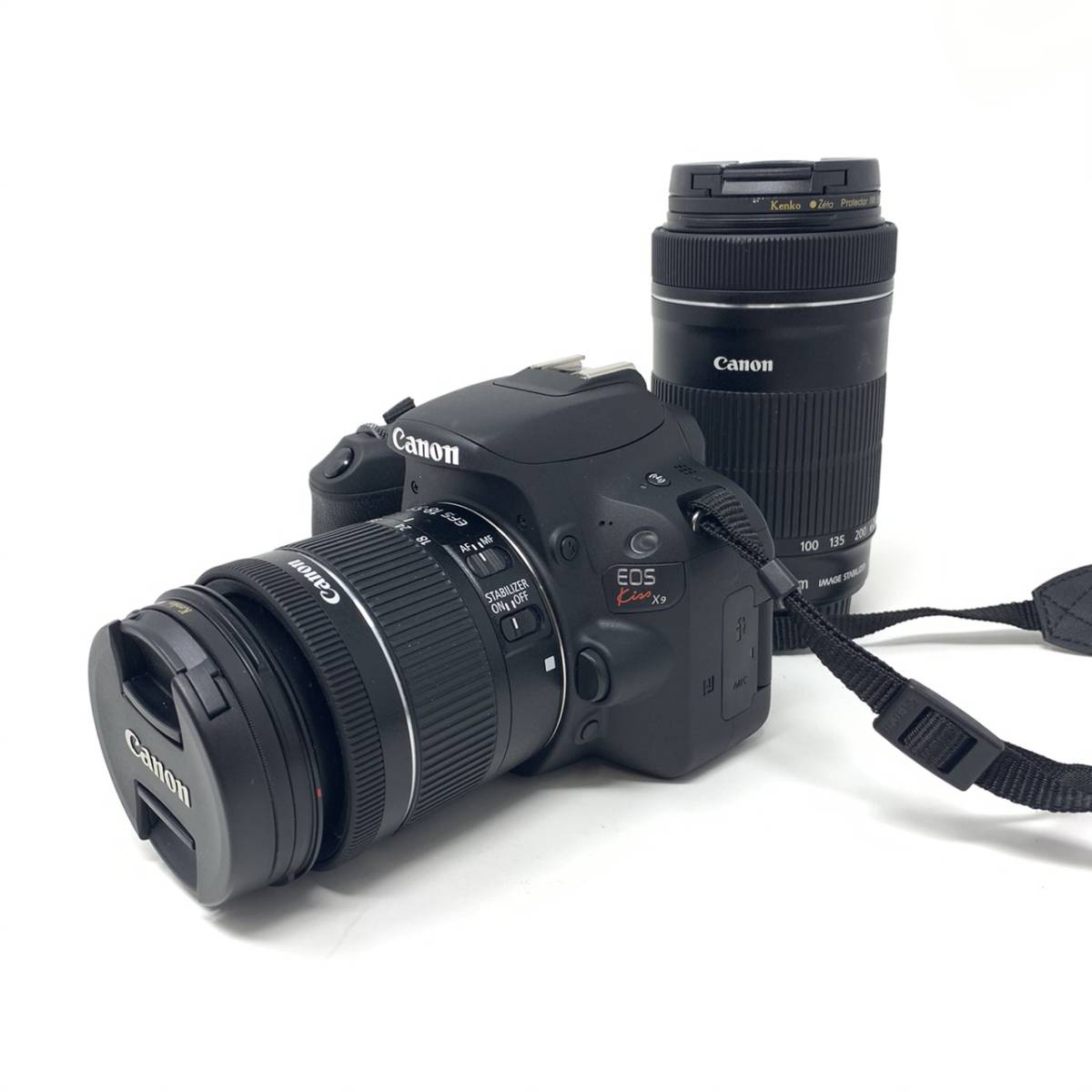Canon 】EOS Kiss X9i ダブルズームキット 18-55mm 55-250mm カメラ