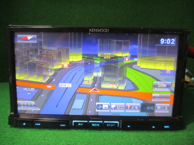 地図データ最新 ケンウッド メモリーナビ MDV-X702W