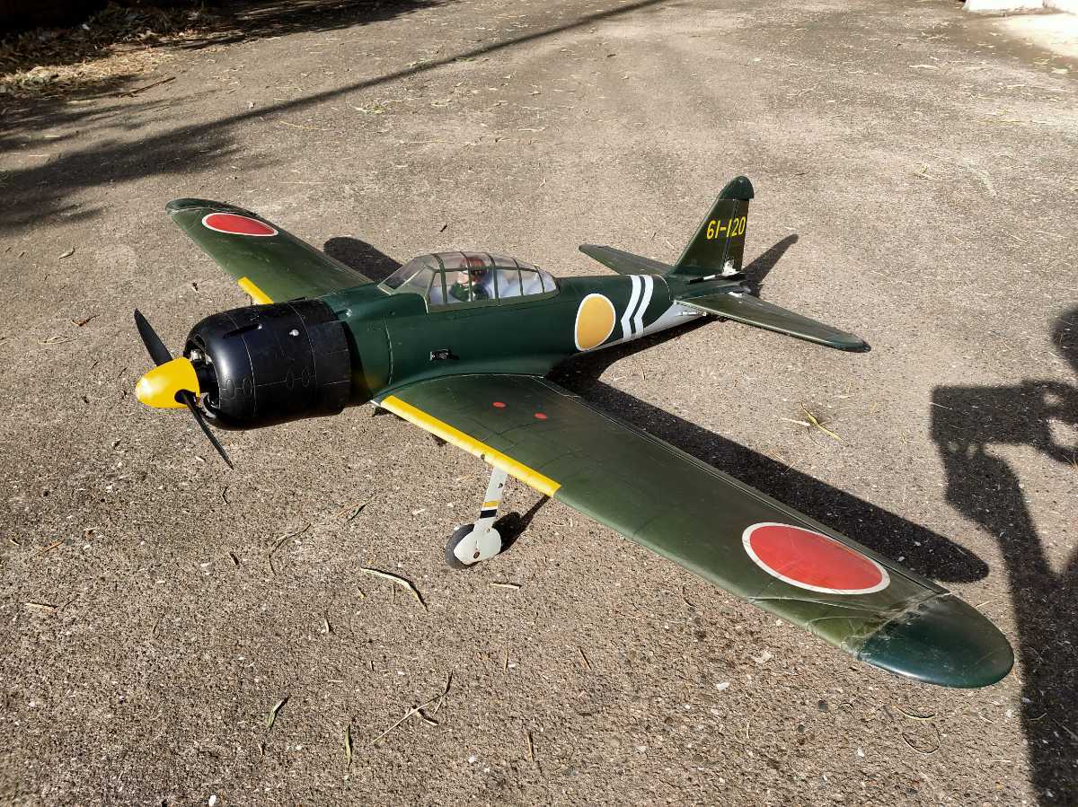 ZERO30-fc | OK MODEL WEB ゼロ戦 「ok模型 電動に改造し EZ完成
