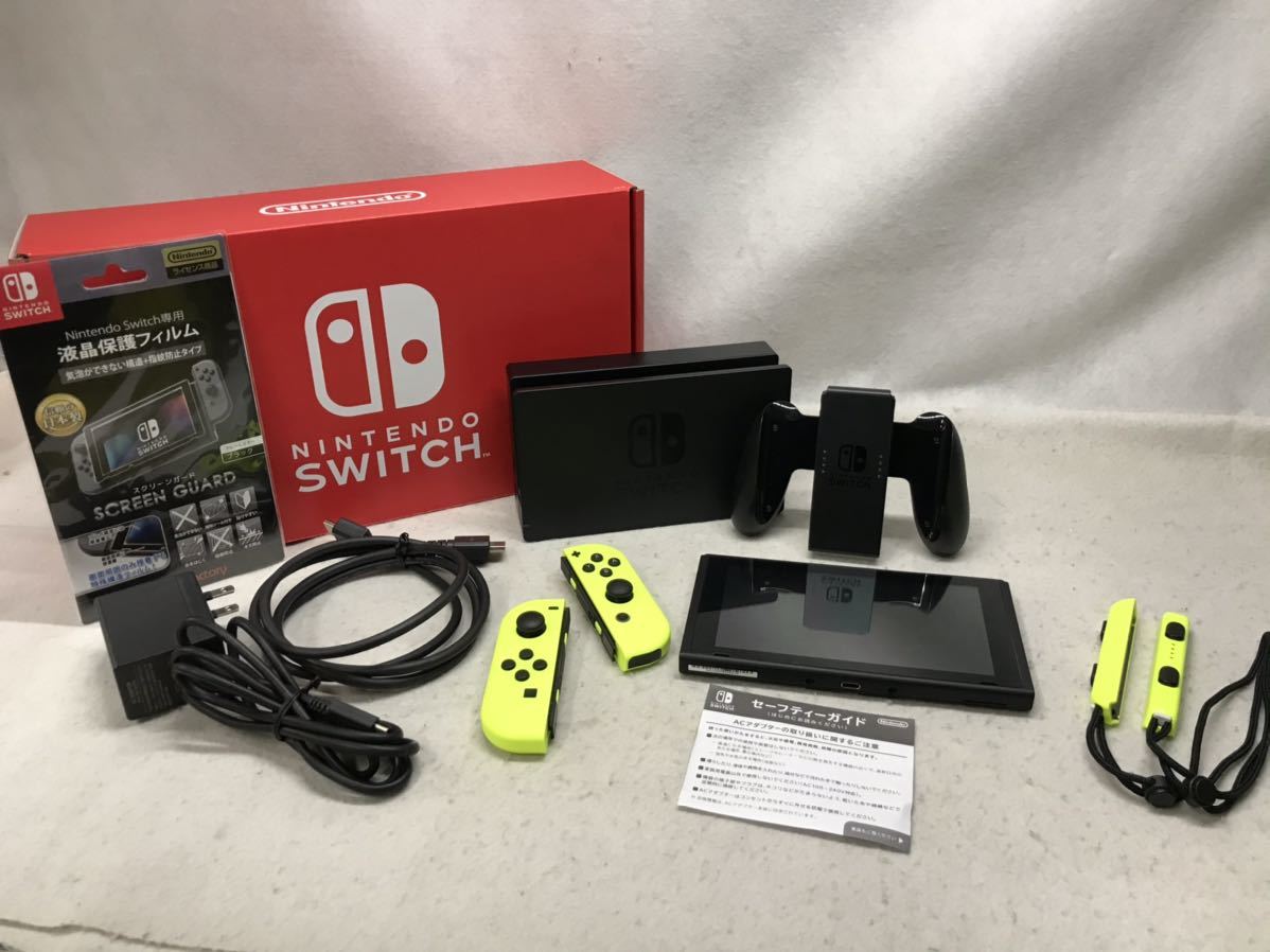 Nintendo Switch ニンテンドー スイッチ 任天堂 HAC-001 ネオン