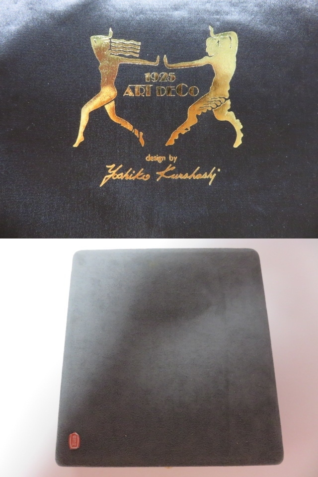 O】☆倉橋佳子☆パーティバッグ メタルビーズ YoshikoKurahashi