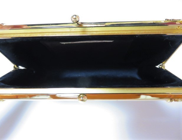 O】☆倉橋佳子☆パーティバッグ メタルビーズ YoshikoKurahashi