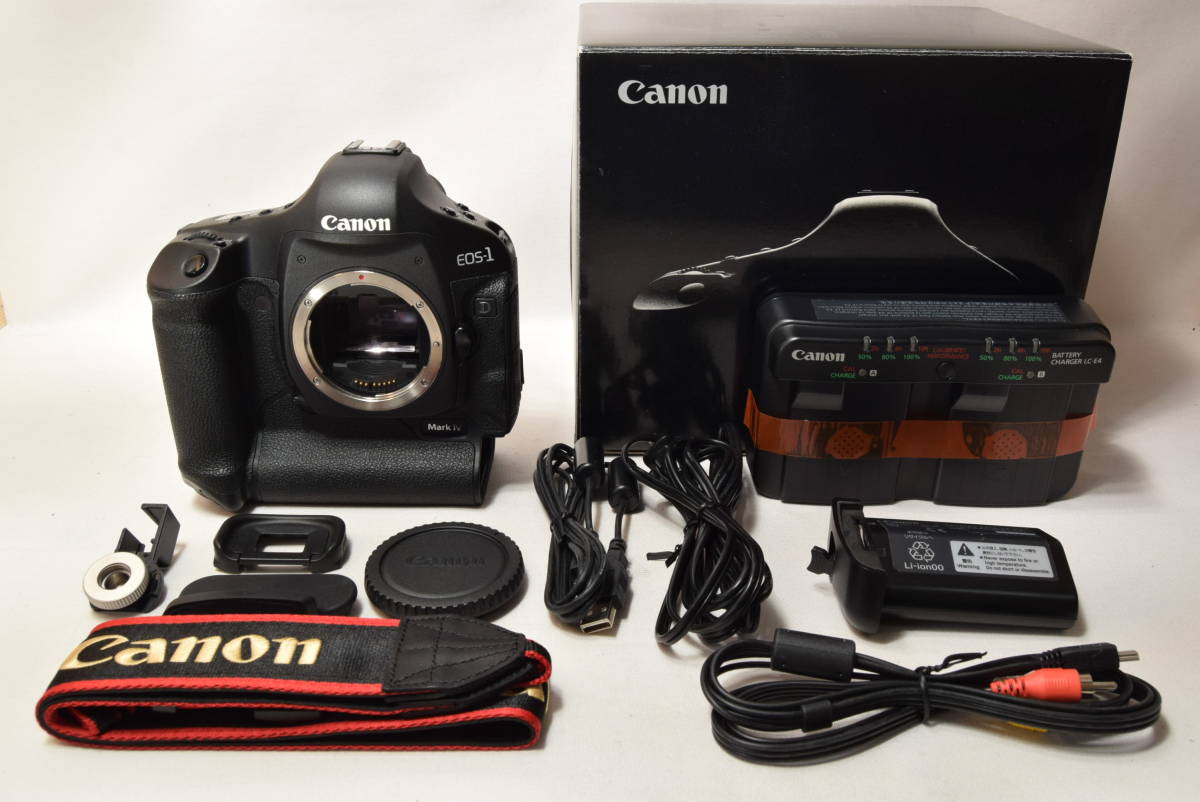 5859☆Canon デジタル一眼レフカメラ EOS 1D Mark IV ボディ 元箱