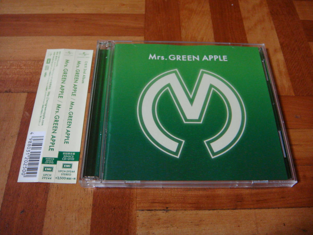 APPLE GREEN Mrs. 初回限定盤 CD+DVD - メルカリ 0 CD DVD In 公式通販