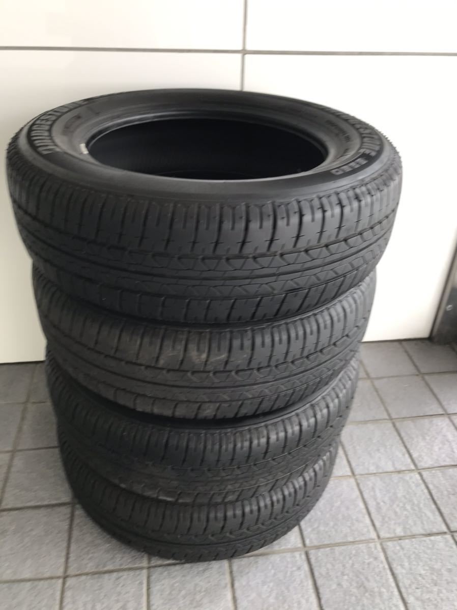 バリ山 2018年製 185/65R15 日産ノート 純正 ブリヂストン BS B250 4本 