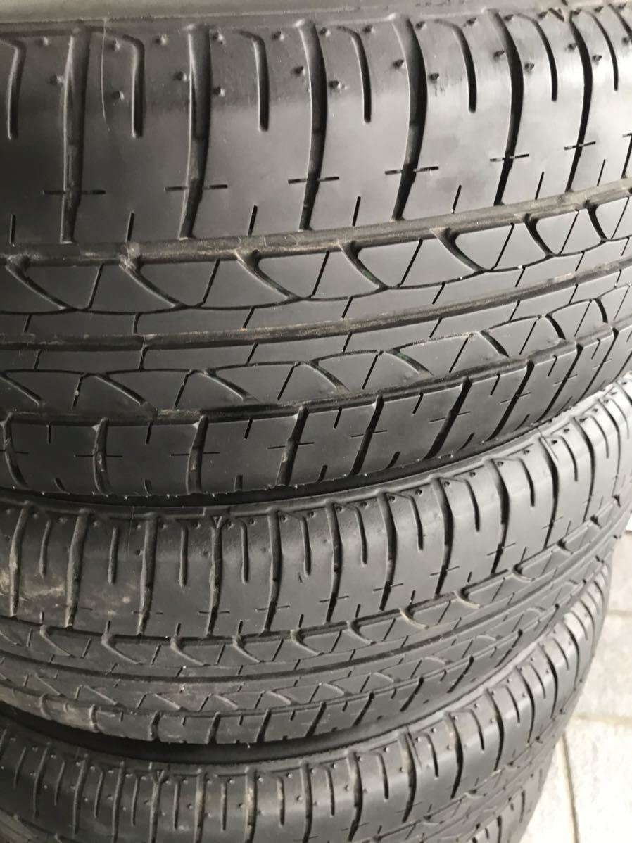 バリ山 2018年製 185/65R15 日産ノート 純正 ブリヂストン BS B250 4本 
