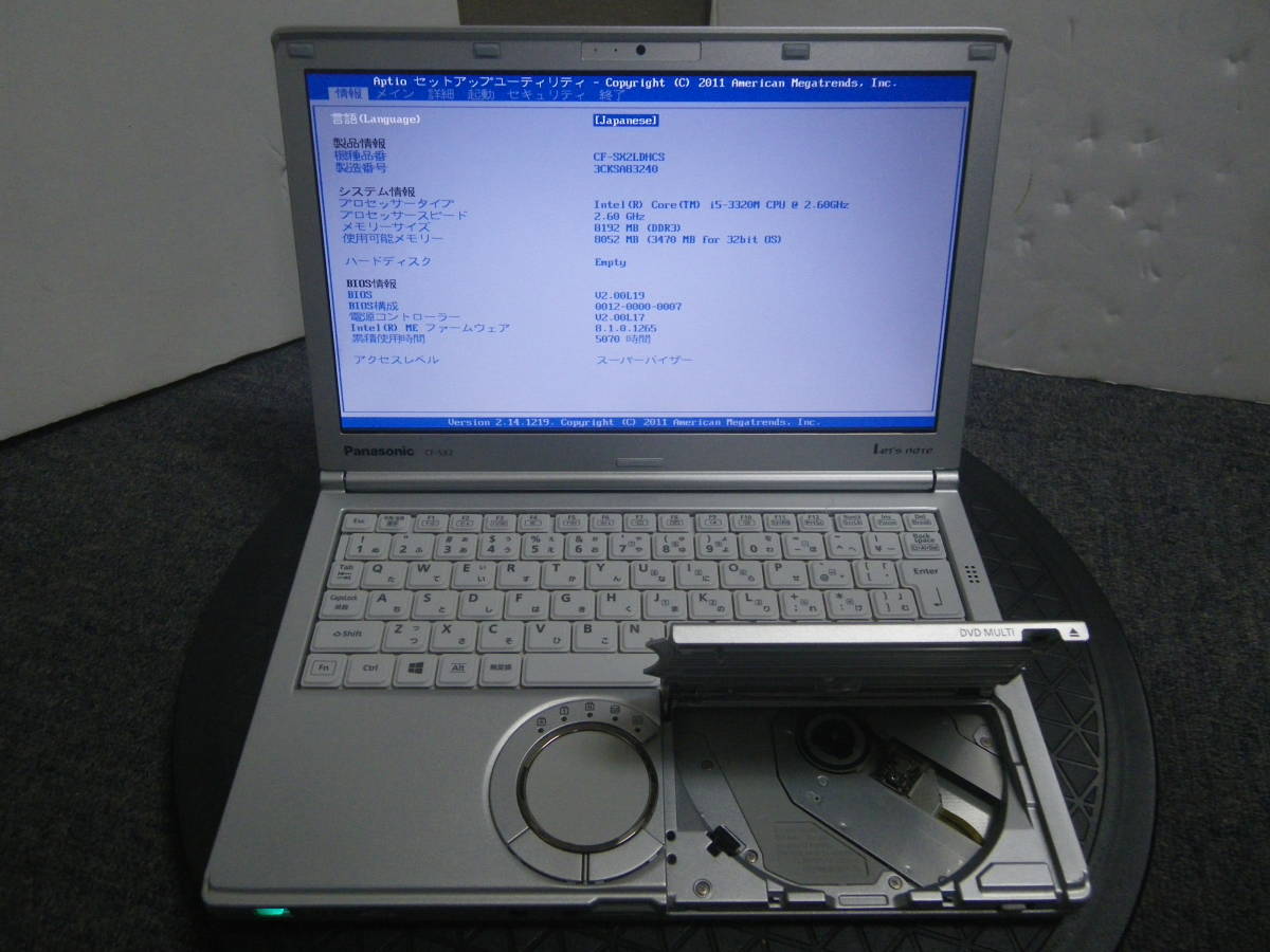 Let's note CF-SX2 Panasonic i5 Core SX2 CF-SX2LDHCS : Note ⁄ note