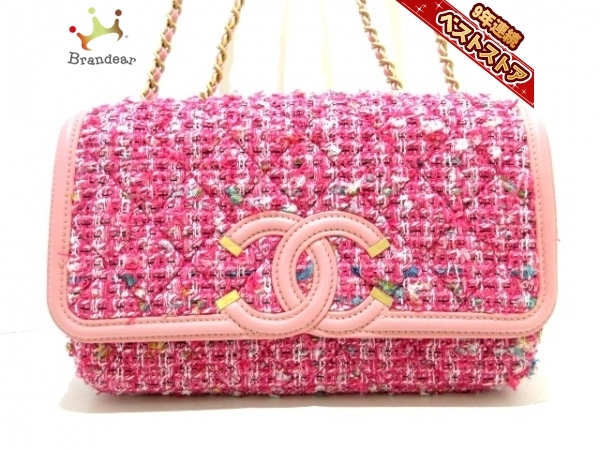 シャネル CHANEL ショルダーバッグ A93340 マトラッセ/CCフィリグリー  