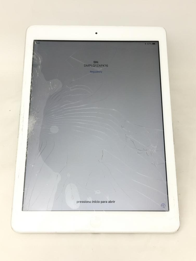 K118【ジャンク品】 iPad Air 64GB Wi-Fi シルバー /080 ,□1100