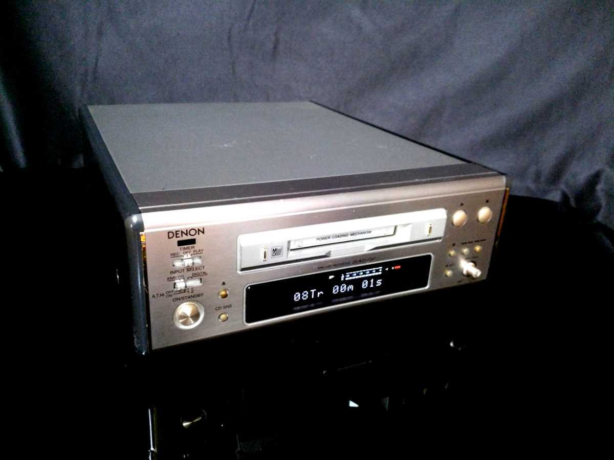 DENON DMD-7.5L デノン高音質MDレコーダー◇クリーニング済み ,DENON