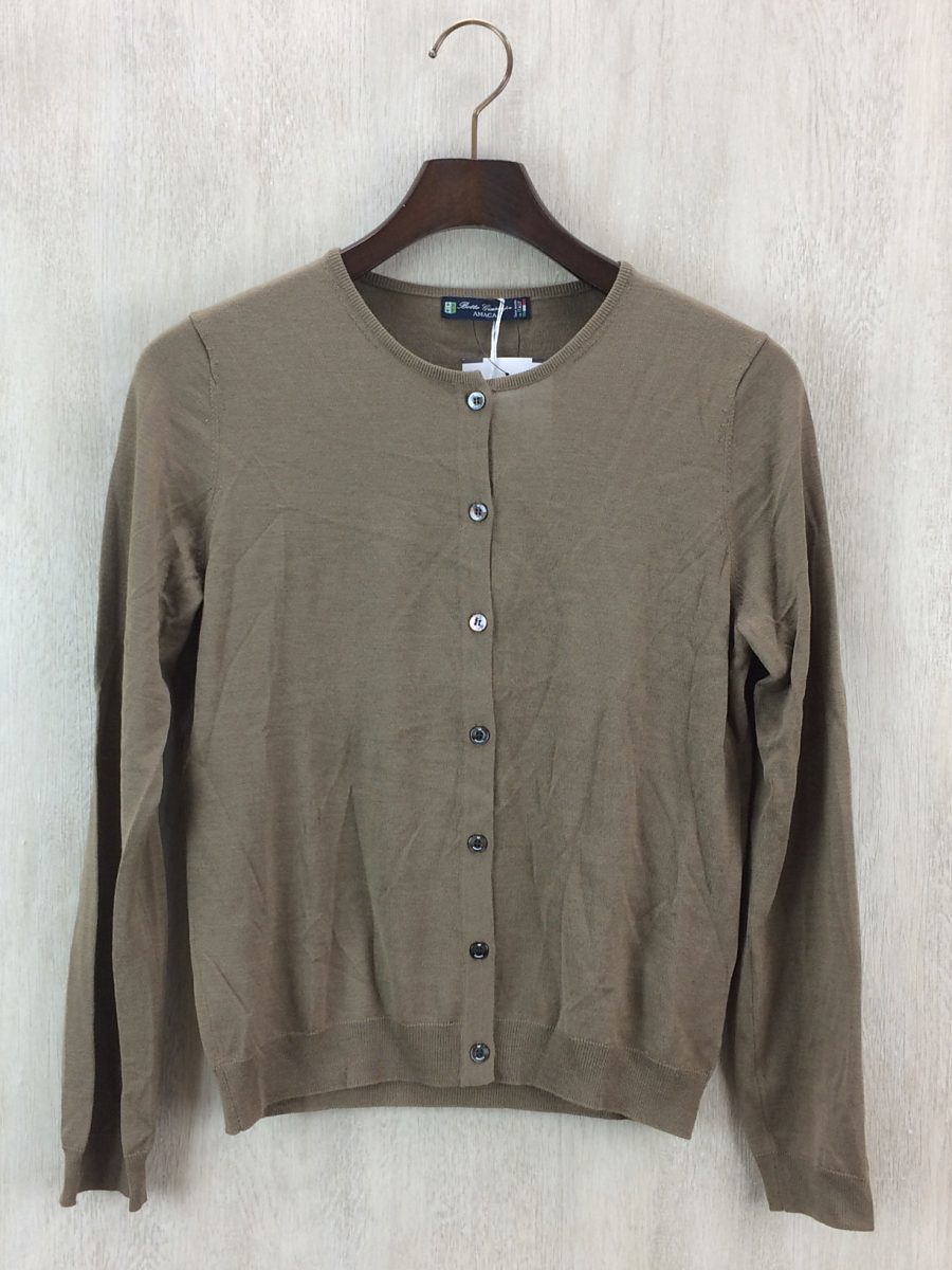 数量限定，品質保証 AMACA アマカ/V5N48-669-78/シルクカーディガン/38/KHK(Mサイズ)｜売買されたオークション情報、yahooの商品情報をアーカイブ公開 - オークファン Mサイズ