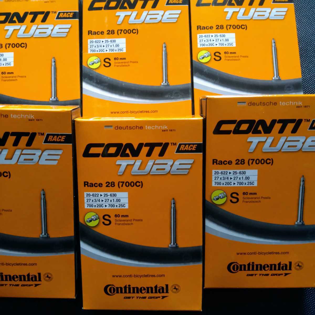 【豊富な，低価】 コンチネンタル Continental チューブ Race28 700&times;20-25 仏式60mm 6本(チューブ)｜売買されたオークション情報、yahooの商品情報をアーカイブ公開 - オークファン チューブ