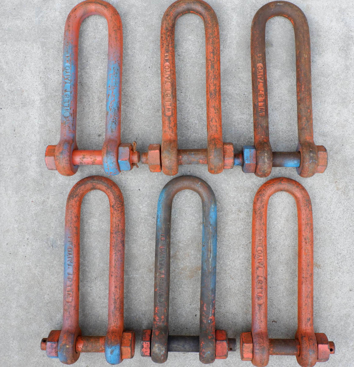  強力長シャックル 大洋製器工業 6点セット WLL8t 使用荷重 8トン U字 ロングシャックル TAIYO 玉掛け(その他)｜売買されたオークション情報、yahooの商品情報をアーカイブ公開 - オークファン その他