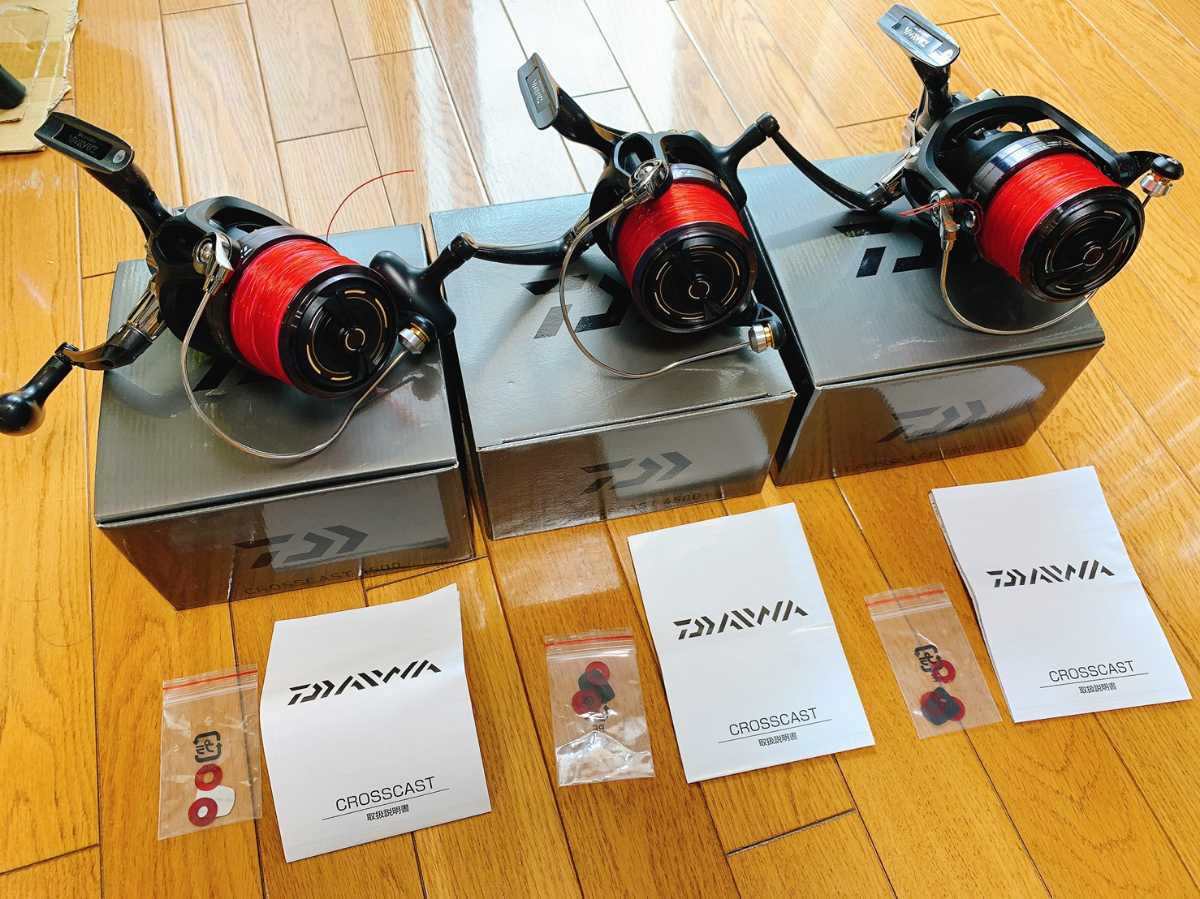 豊富な，人気SALE DAIWA クロスキャスト 4500 3個セット ダイワ スピニングリール 投げ釣り(ダイワ)｜売買されたオークション情報、yahooの商品情報をアーカイブ公開 - オークファン ダイワ