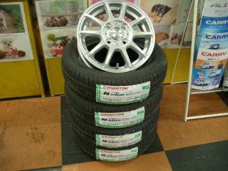 アルミホイル＆ 155/65R13 軽自動車 ／税込(ラジアルタイヤ