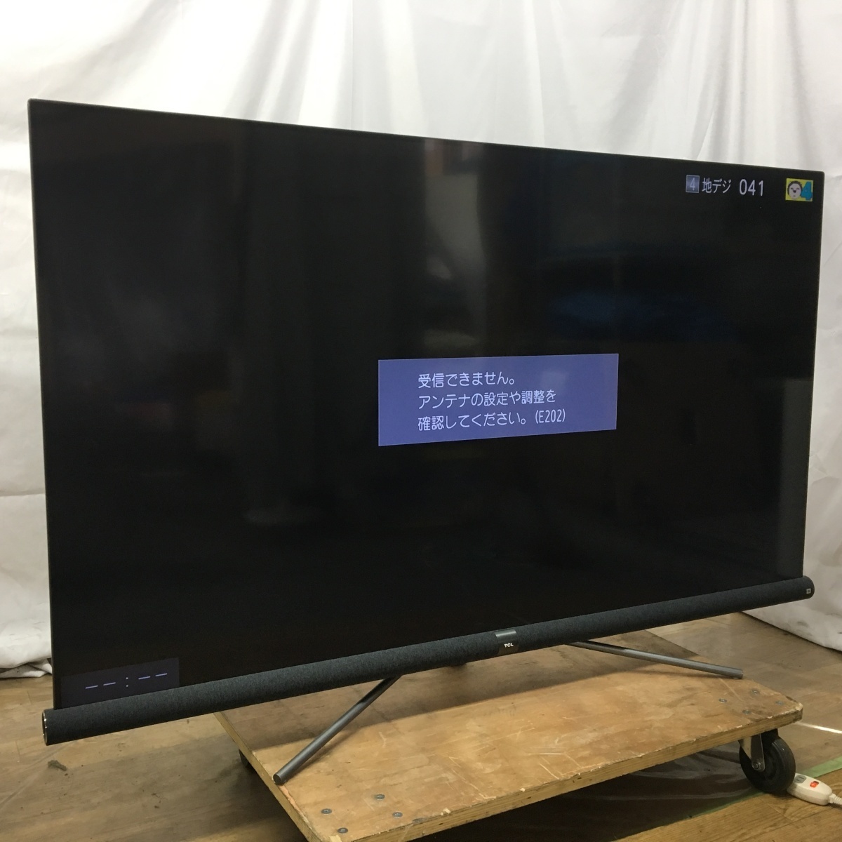 TCL 65型 4K対応 JBLサウンドバー搭載液晶テレビ TCL 65V型 4K 液晶 