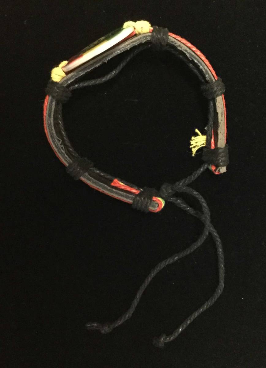 【 ジャマイカ直輸入 】 【 ラスタカラー 】 ブレスレット ラスタ ライオン エチオピア ユニセックス ジャマイカ雑貨 レゲエ雑貨_2