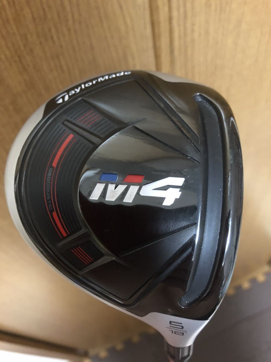 テーラーメイド M4 5W フェアウェイウッド Fujikura atmos 5 R-FLEX