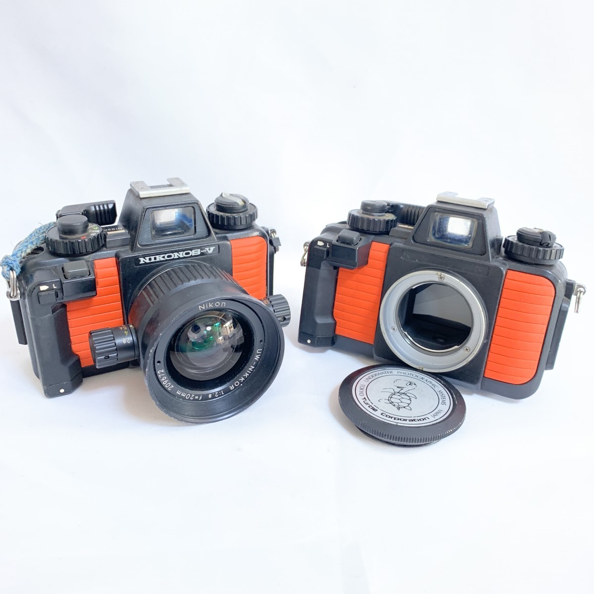 ニコン Nikon NIKONOS-V 2台まとめ売り！ UW-NIKKOR 1:2.8 f=20m