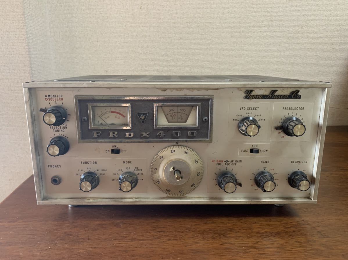 YAESU FRDX400 ヤエス オールモード受信機 ジャンク HF、50