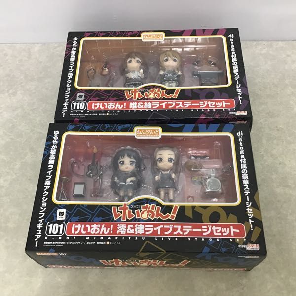 1円 含 ねんどろいど 等 けいおん 110 けいおん 唯 紬ライブステージセット 101 けいおん 澪 律ライブステージセット 他 フィギュア 売買されたオークション情報 Yahooの商品情報をアーカイブ公開 オークファン Aucfan Com