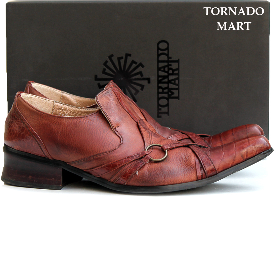 良品☆トルネードマート TORNADO MART☆レザースリッポン L≒27~27.5cm