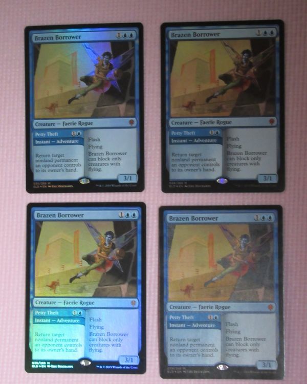 厚かましい借り手 foil ショーケース mtg 英語版 foil 厚かましい